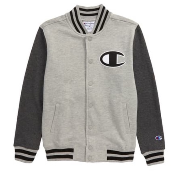 Champion Other - CHAMPION
Kids' French Terry Varsity Jacket